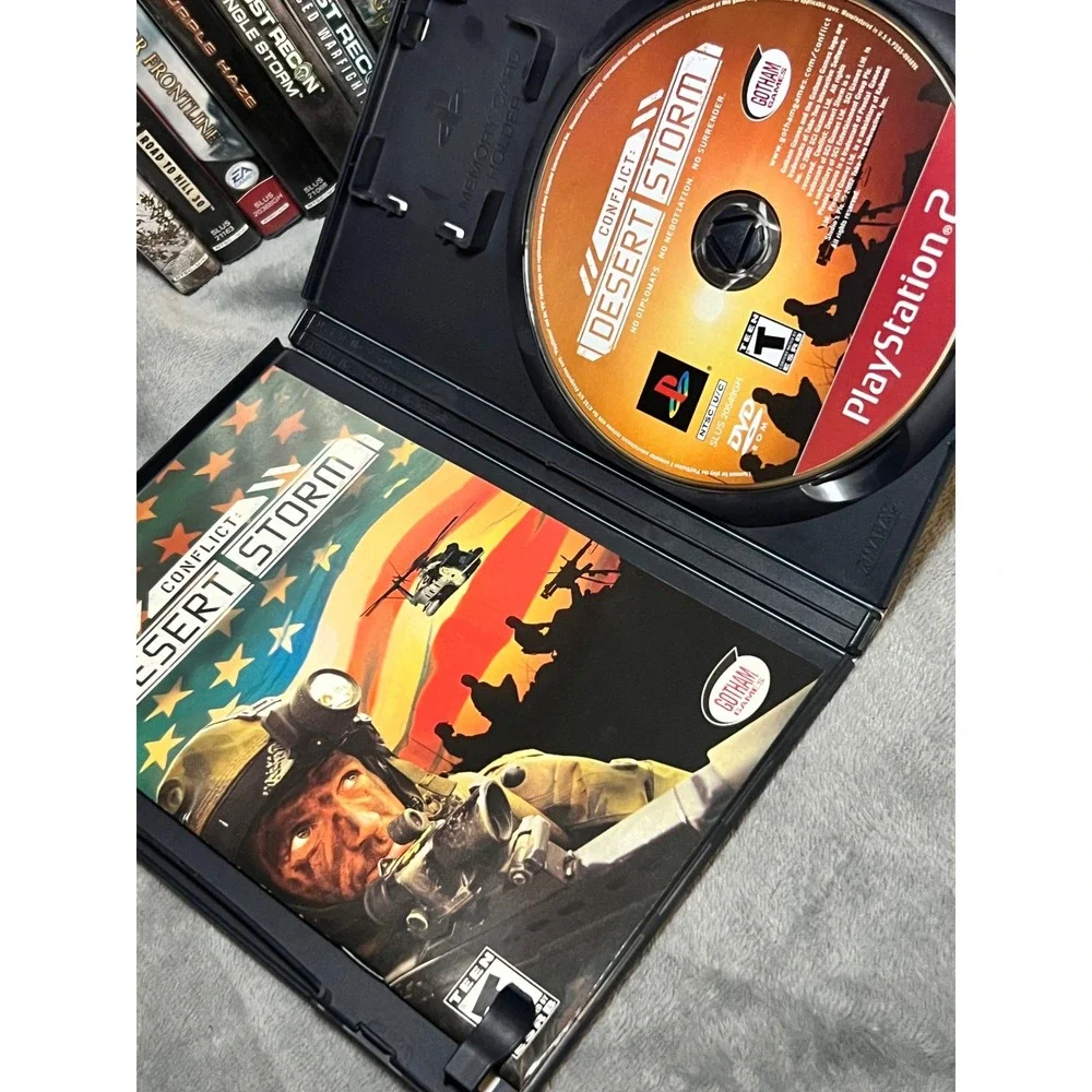 PS2 Military Shooter Game Lot 11 Vietcong SOCOM Medal Honor Ghost Recon Conflict